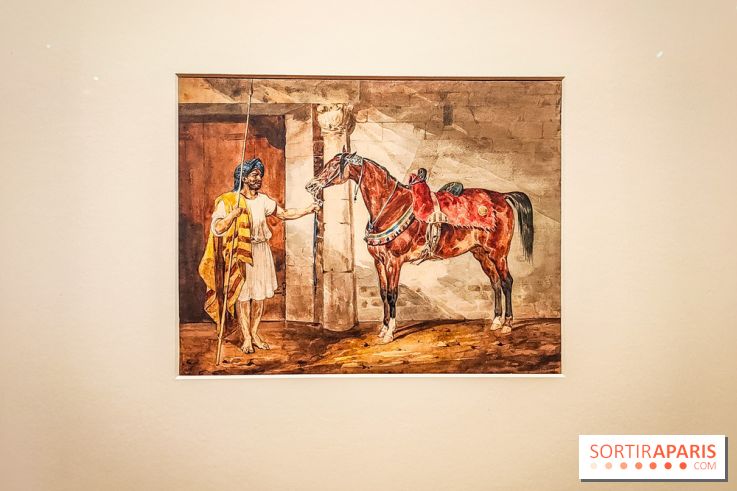 Les chevaux de Géricault : l'exposition hommage au peintre se dévoile au musée de la Vie Romantique - IMG20240514094620