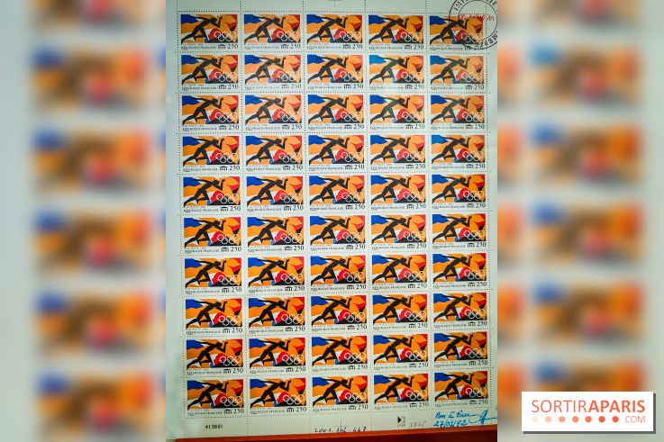 Marathon, la course du messager : l'exposition olympique du Musée de la Poste - nos photos - IMG20240514193539