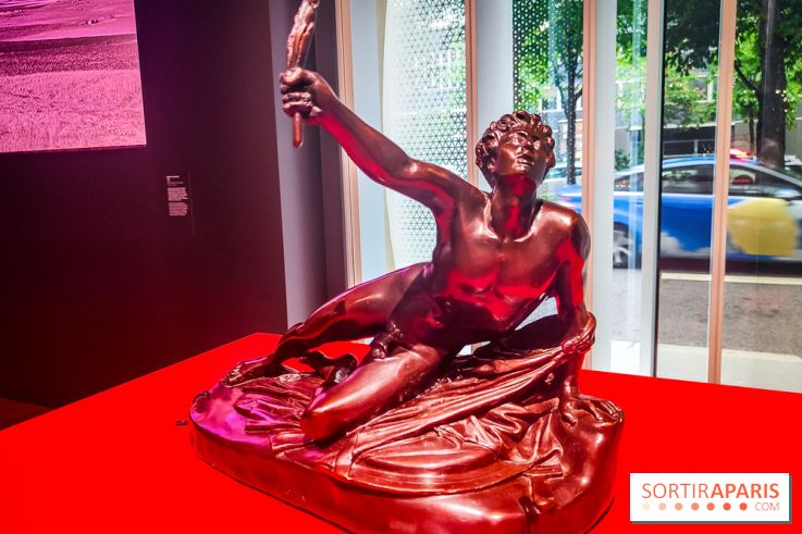 Marathon, la course du messager : l'exposition olympique du Musée de la Poste - nos photos - IMG20240514191232