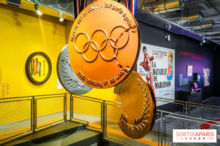 Marathon, la course du messager : l'exposition olympique du Musée de la Poste - nos photos - IMG20240514190942