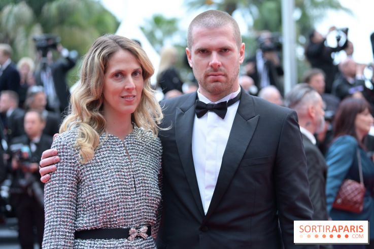 © Rachid Bellak - Cannes 2024 : Cérémonie d'ouverture - Joy Desseigne-Barrière et Alexandre Barrière