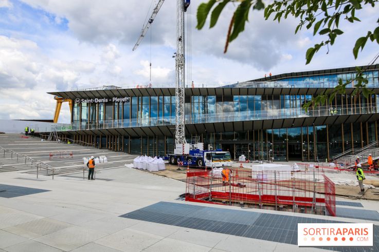 Prolongement de la ligne 14 : nos photos de la gare Saint-Denis-Pleyel