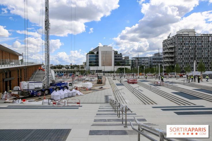 Prolongement de la ligne 14 : nos photos de la gare Saint-Denis-Pleyel