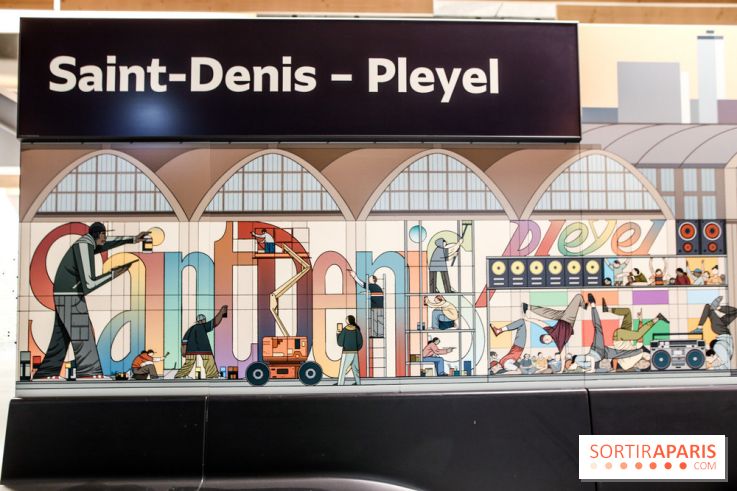 Prolongement de la ligne 14 : nos photos de la gare Saint-Denis-Pleyel