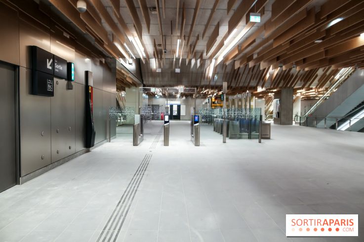 Prolongement de la ligne 14 : nos photos de la gare Saint-Denis-Pleyel