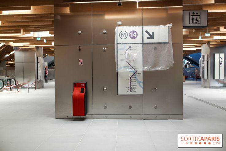 Prolongement de la ligne 14 : nos photos de la gare Saint-Denis-Pleyel