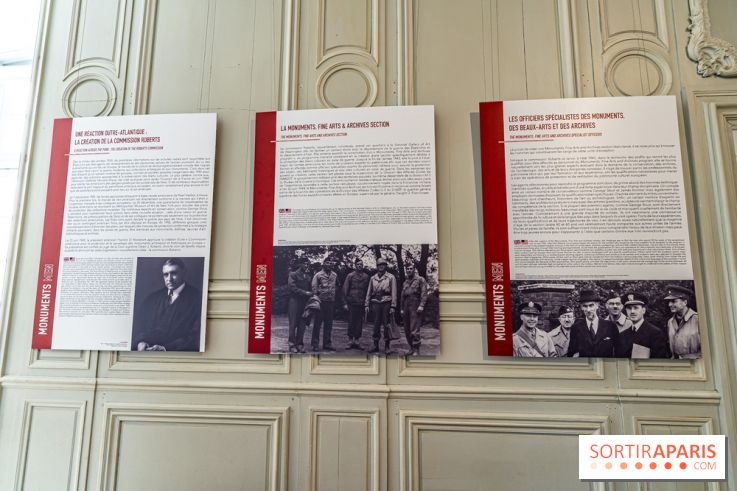 Exposition Monuments Men au Château de la Roche-Guyon - les photos