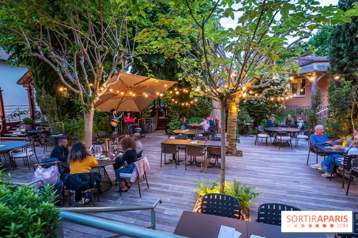 Guinguette des Étangs de Corot, la terrasse festive au bord de l'eau dans les Hauts-de-Seine -  A7C4063