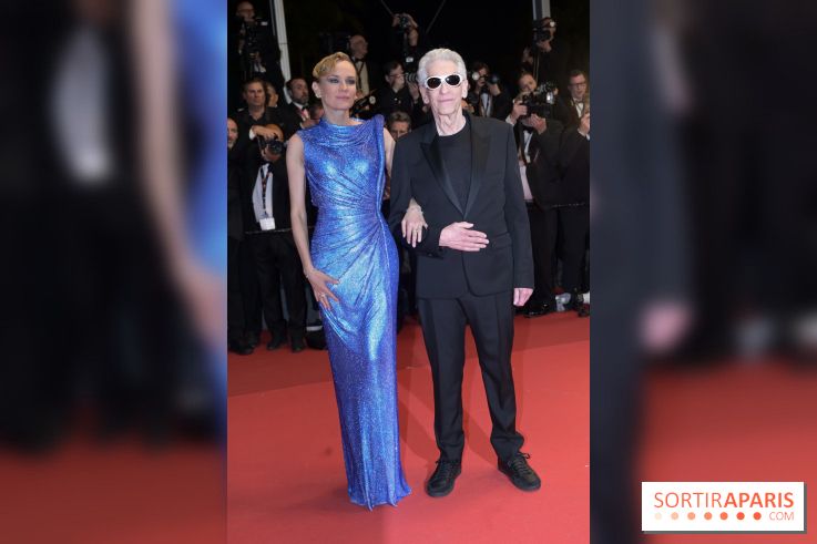 ©Rachid Bellak - Cannes 2024 : Tapis Rouge - The Shrouds  - Diane Kruger et David Cronenberg