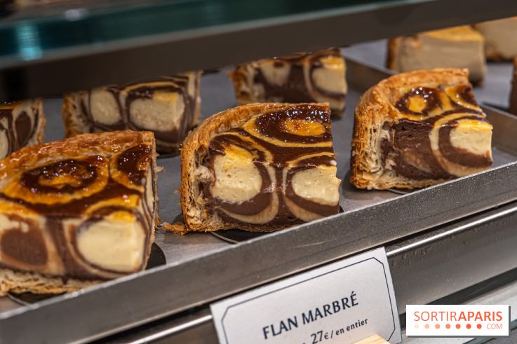 Nèulo Pâtisserie,le Paradis du flan par Pierre Jean Quinonero -  flan marbré