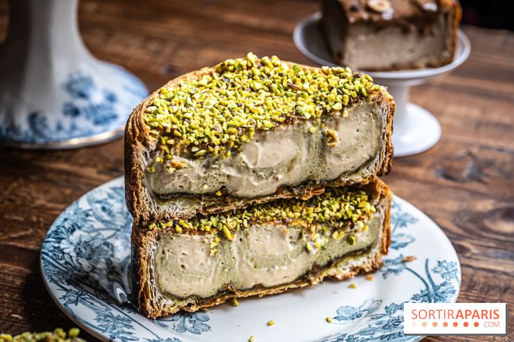 Nèulo Pâtisserie,le Paradis du flan par Pierre Jean Quinonero -  flan pistache
