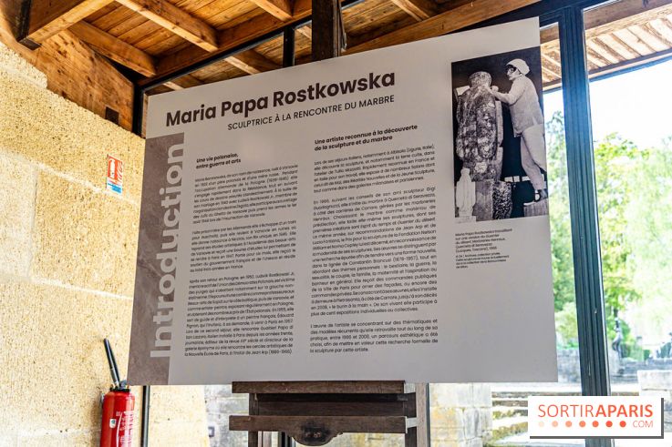 Exposition Maria Papa Rostkowska, sculptrice à la rencontre du marbre