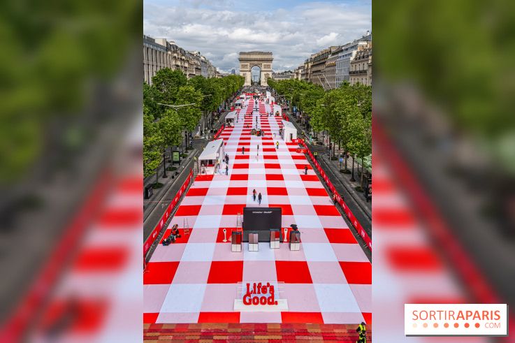 Grand pique nique des Champs-Élysées - photos