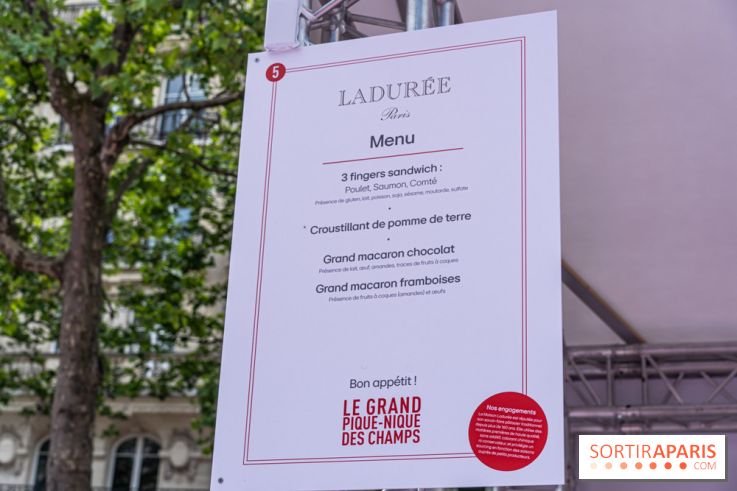 Grand pique nique des Champs-Élysées - photos