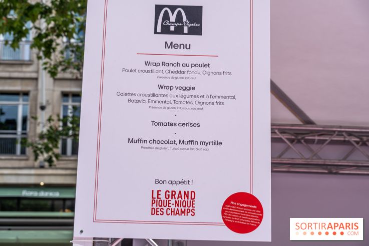 Grand pique nique des Champs-Élysées - photos