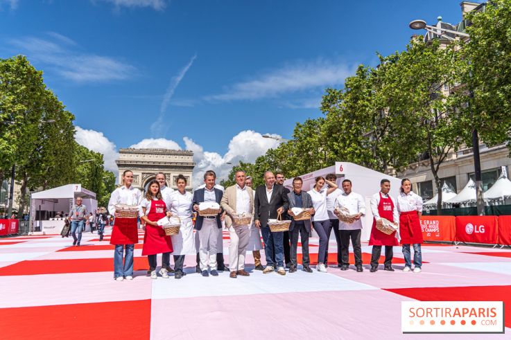 Grand pique nique des Champs-Élysées - photos