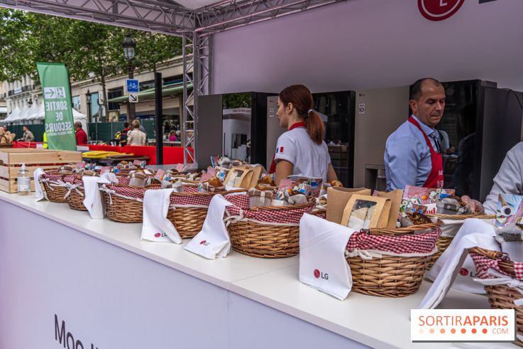 Grand pique nique des Champs-Élysées - photos