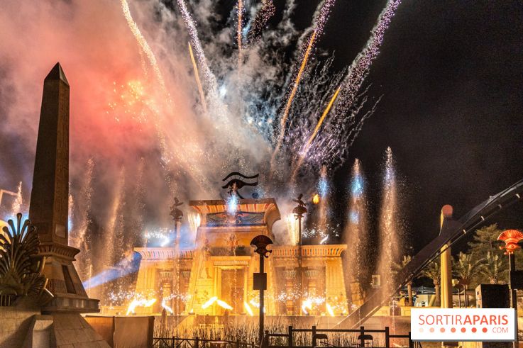 Parc Astérix : inauguration de la Tour Numérobis avec Jamel Debbouze