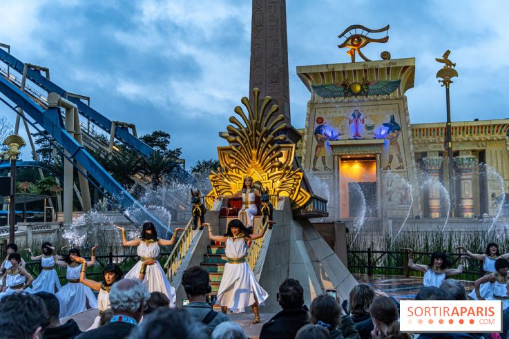 Parc Astérix : inauguration de la Tour Numérobis avec Jamel Debbouze