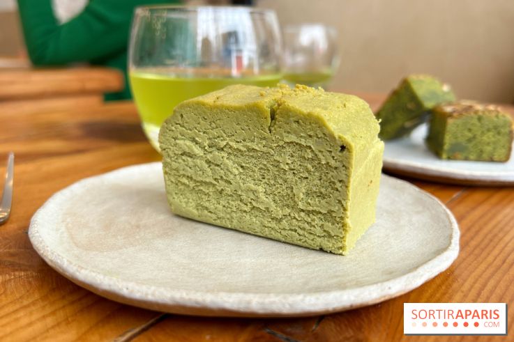 Restaurant Iné - Cheesecake matcha