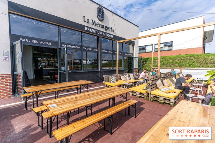 Le meilleur Burger de France 2024 à la Ménagerie du roi par Anthony Pautrat -  terrasse