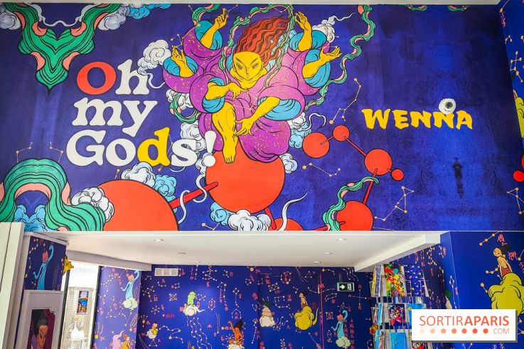 Oh my Gods, l'exposition de Wenna qui nous plonge dans des mondes merveilleux au musée en Herbe - IMG20240605113104