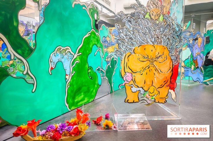 Oh my Gods, l'exposition de Wenna qui nous plonge dans des mondes merveilleux au musée en Herbe - IMG20240605115558