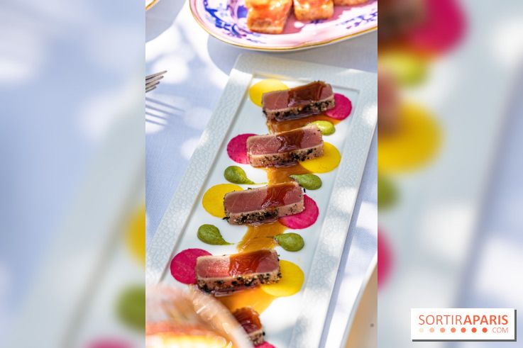 La terrasse jardin Summer de la Bauhinia au Shangri-La Paris -  A7C5594