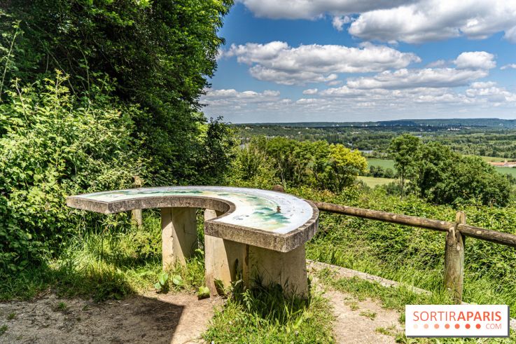 Le kiosque du belvédère de Chatillon à Risny-sur-Seine en Yvelines -  A7C6192