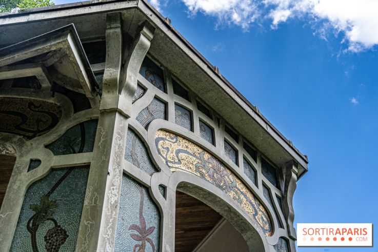 Le kiosque du belvédère de Chatillon à Risny-sur-Seine en Yvelines