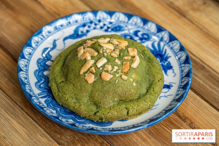 Hoa Cà Phê, le Coffee Shop Vietnamin du 11e à Paris -  Cookie pandan