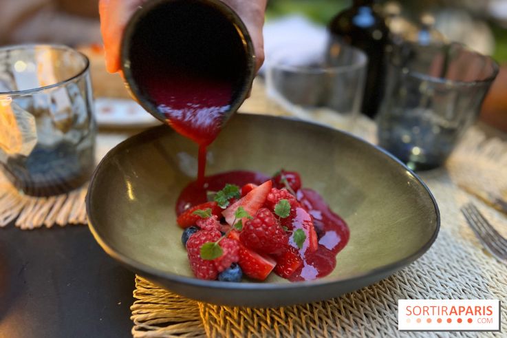 Blossom, Sofitel Paris le Faubourg 2024 - Soupe fruits rouges