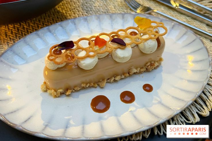 Blossom, Sofitel Paris le Faubourg 2024 - Dessert cacahuète