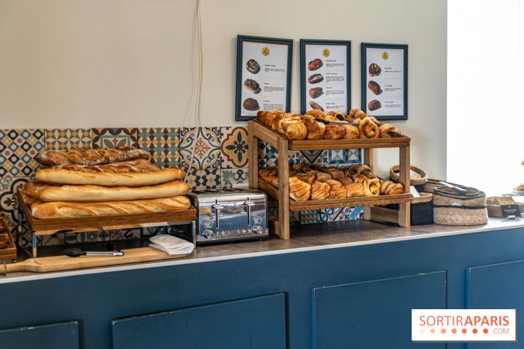 Le Brunch à volonté du belvédère au Domaine de la Corniche dans les Yvelines - photos -  pains et viennoiseries