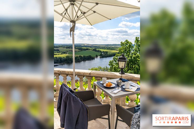 Le Brunch à volonté du belvédère au Domaine de la Corniche dans les Yvelines - photos -  terrasse