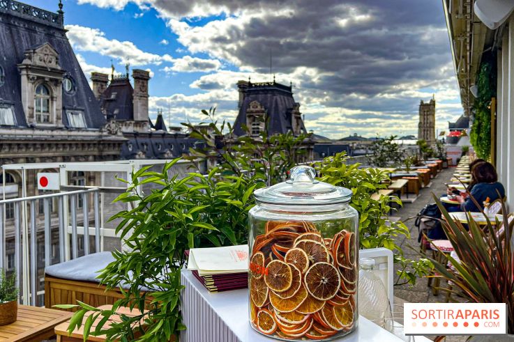 Terraza Mikuna, bar à tapas sud-américain sur la terrasse rooftop du BHV Marais