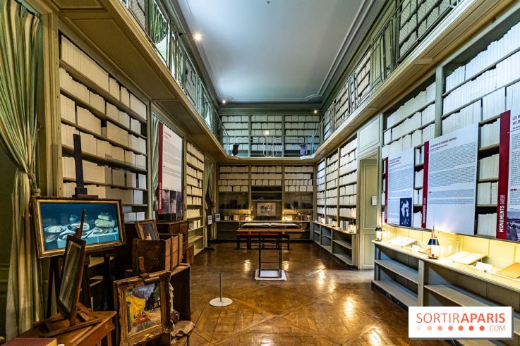 Le Château de la Roche Guyon, le château troglodyte dans le Val-d'Oise - 95 -  bibliothèque