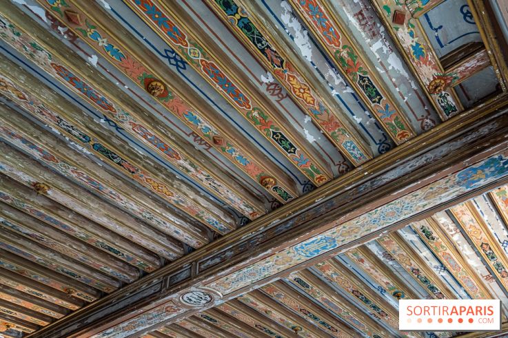 Le Château de la Roche Guyon, le château troglodyte dans le Val-d'Oise - 95 -  salle des gardes