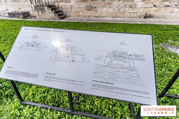 Le Château de la Roche Guyon, le château troglodyte dans le Val-d'Oise - 95 -  les étapes du château