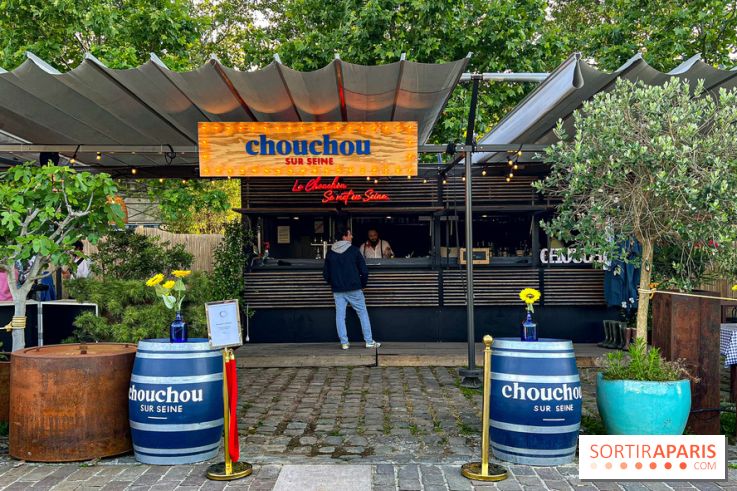 Chouchou sur Seine, la terrasse festive de l'hôtel Chouchou sur les quais parisiens