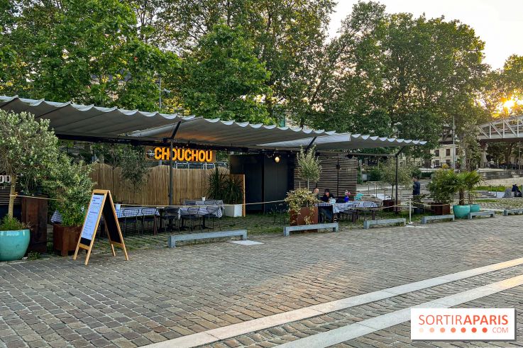 Chouchou sur Seine, la terrasse festive de l'hôtel Chouchou sur les quais parisiens