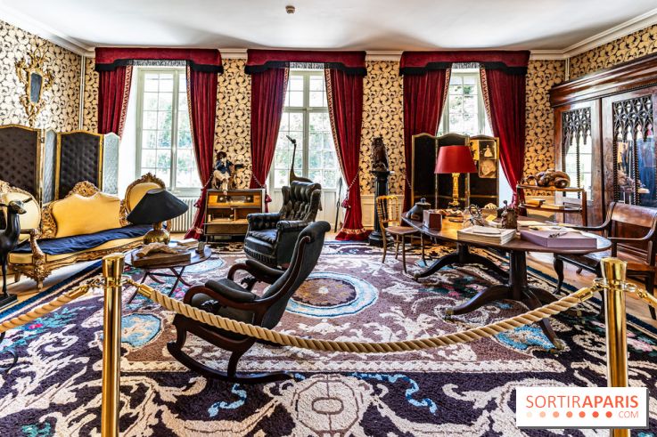 Maison Jean Cocteau à Milly-la-Forêt en Essonne - photos -  salon