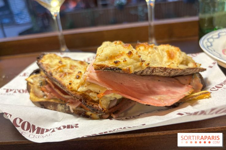 Le Comptoir de crème  - croque monsieur à la truffe