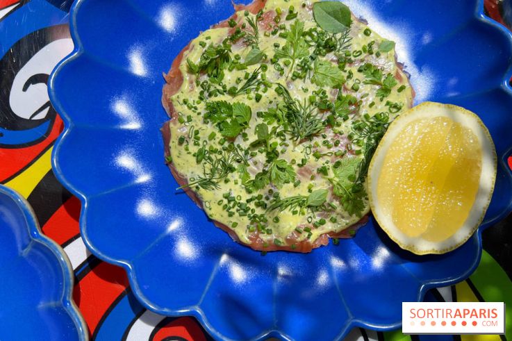 Moët in Paris by Allénos - Saumon fumé et herbes