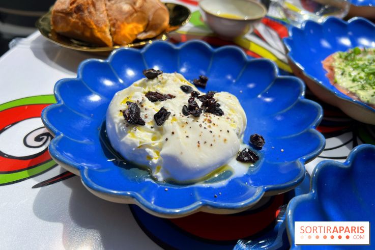 Moët in Paris by Allénos - Burrata et olives