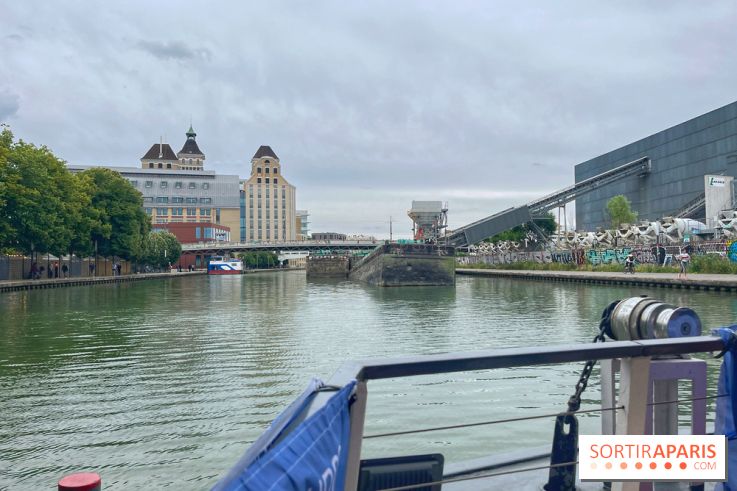 Canal de l'Ourcq - Grands moulins 