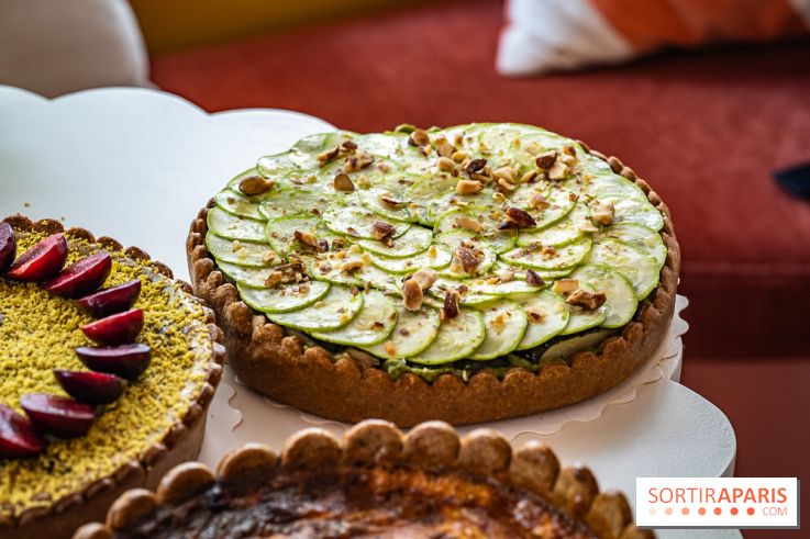 Taårtt, la pâtisserie - salon de thé Paris 15e aux tartes en tous genres - tarte courgette