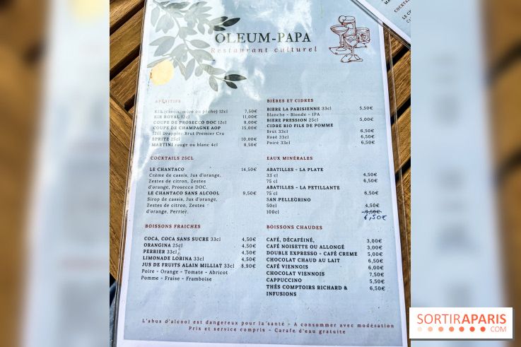 Le restaurant du Petit Moulin des Vaux de Cernay - Oléum Papa, le restaurant culturel