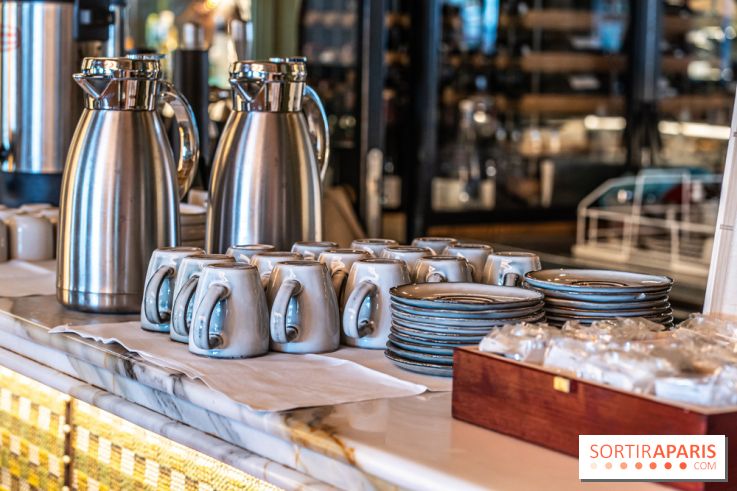 Brunch du Vesper Paris 7e - buffet à volonté et plats à table -  thés et café