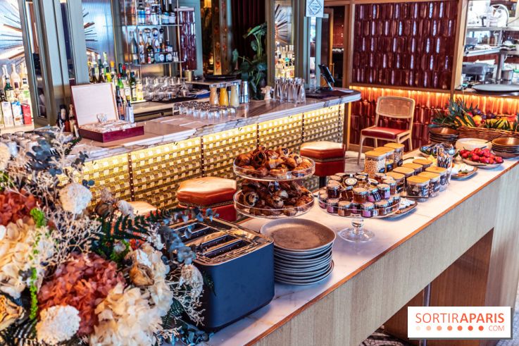 Brunch du Vesper Paris 7e - buffet à volonté et plats à table -  A7C7001